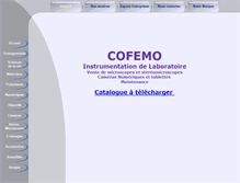 Tablet Screenshot of cofemo.fr